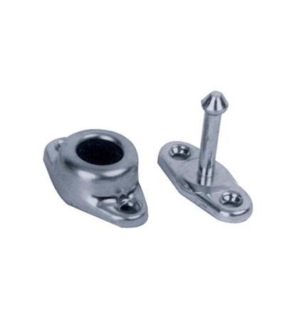 Door Holder with 2-1/4" Stem & Rubber Socket