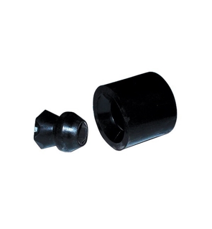 Door Holder With 1" Plastic Stem & Rubber Socket