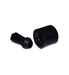 Door Holder with 2" Plastic Stem, Rubber Socket