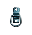 1-1/8" ID Bolt-on Chrome Tie Down D-ring