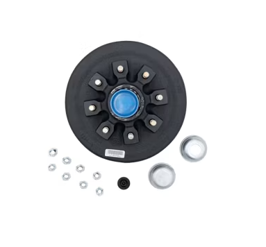 Complete Pre-Greased Hub-Drum Assembly 8 on 6.5 in