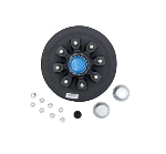 Complete Pre-Greased Hub-Drum Assembly 8 on 6.5 in