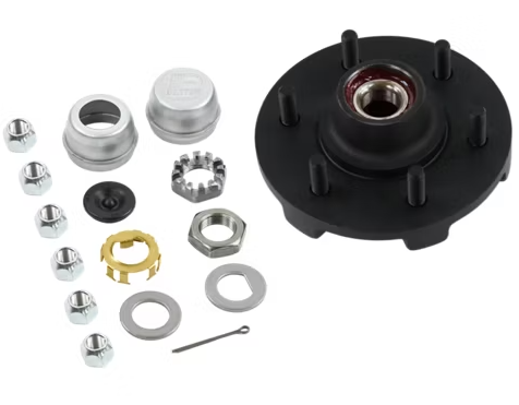 Dexter Complete Idler Hub Assembly 6 on 5.5 Pattern 3.5K