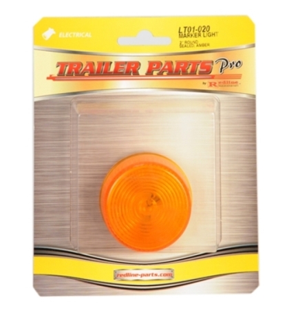 Redline Amber 2" Round Clearance, Marker Light