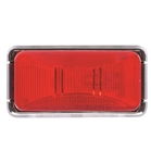Redline Red Mini Thinline Clearance, Marker Light & Chrome Base