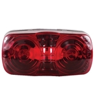 Redline Red Bullseye Clearance, Marker Light & Black Base