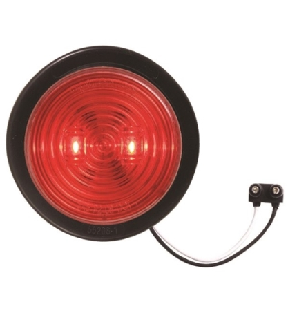 Redline 2-1/2" Red LED Clearance, Marker Light, Grommet & Pigtail