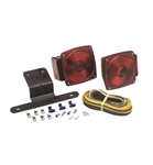 Redline Incandescent Trailer Light Kit Under 80" Wide