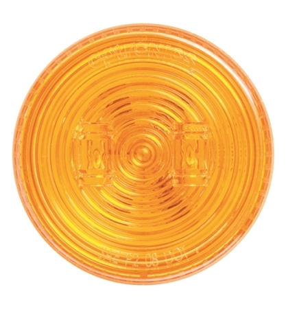 Optronics Fleet Amber 2-1/2" Round LED MRK, CLR Light