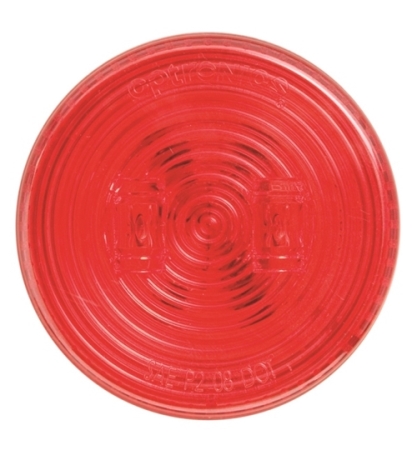 Optronics Fleet Red 2-1/2" Round LED MRK/CLR Light