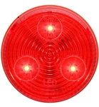 Optronics Red LED 2" Round Marker, Clearance Light