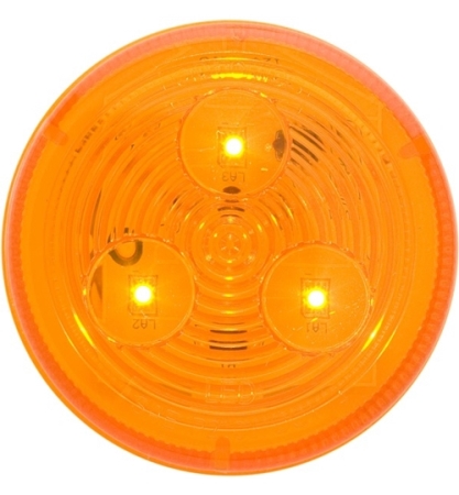 Optronics Amber LED 2-1/2" Marker, Clearance Light