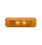 Optronics Amber LED Fleet Thin Line Marker, Clearance Light