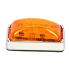 Optronics Amber LED Mini Thin Line MRK, CLR Light