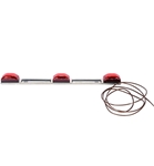 Optronics Stainless Red LED ID Light Bar