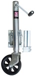 RAM 1.5K Sidewind Bolt-on Snap Ring Swivel Jack, 8" Wheel 10" Lift