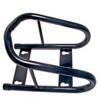 Phoenix USA Black Powder Coat Motorcycle Wheel Chock