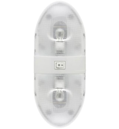 Optronics Interior Surface Mount Double Light with Switch