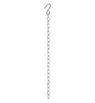 Laclede Chain 5K 1/4" x 30" Safety Chain, 1 S-Hook