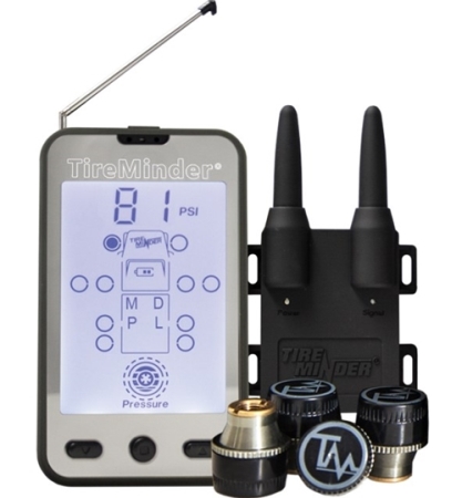 Tire Pressure Monitoring System & Monitor with 4 Transmitters