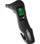 Tire Pressure Gauge, Light, Digital, 5-150psi, MultiTool