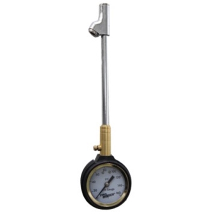 Tire Pressure Gauge, HD RV Dial, 5-160psi, 10" Long