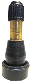 Metal Valve Stem with Rubber .453 Hole