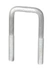 1/2" x 3-3/16" x 3-5/16" Galvanized Square U-bolt