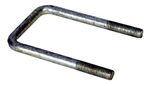 1/2 x 3-1/16 x 4-5/16 Galvanized Square U-bolt