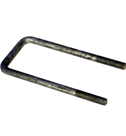 1/2" x 2-1/6" x 5-1/2" Galvanized Square U-bolt