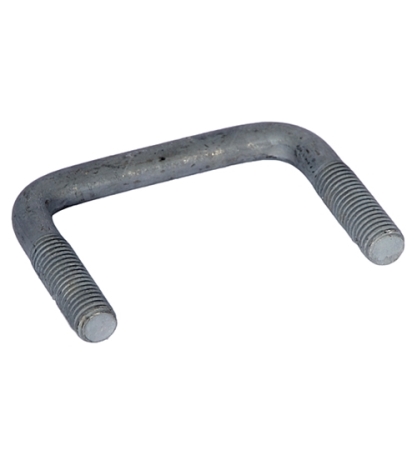 1/2" x 3-1/16" x 2-5/16" Galvanized Square U-bolt