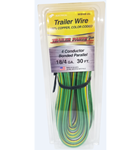 18 Gauge White Brown Yellow & Green 4 Wire Bonded 30ft
