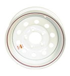 Dexstar 13" x 4.5" White Mod Wheel 545