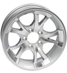 Tredit 13" x 5.5" Aluminum Wheel 545 1411 Series Silver