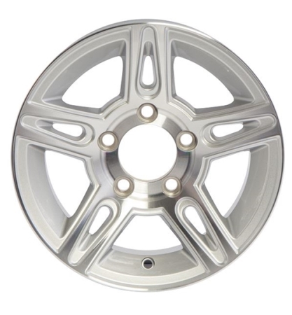 Tredit 14" x 5.5" Aluminum Wheel 545 Pinnacle Series Silver