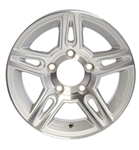 Tredit 14" x 5.5" Aluminum Wheel 545 Pinnacle Series Silver