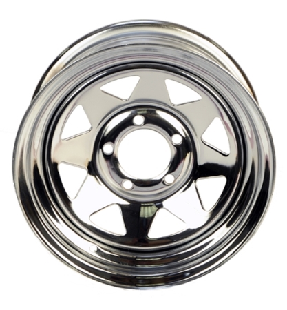 14" x 6" Chrome Spoke Wheel 545
