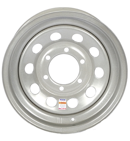 Dexstar 15" x 6" Silver Mod Wheel 655