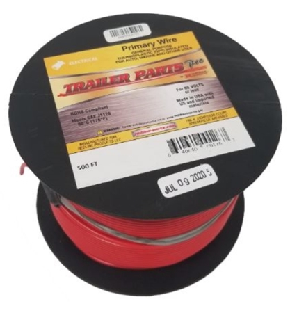 10 Gauge Red Wire, 500ft