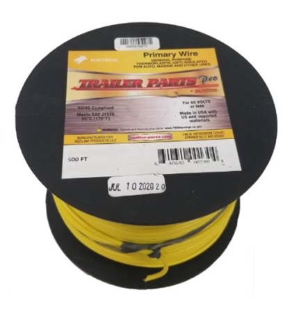 12 Gauge yellow Wire, 500ft