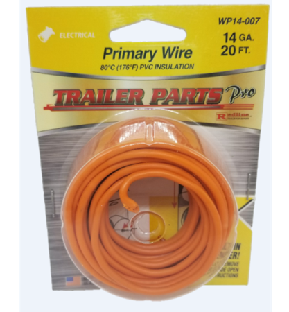 14 Gauge Orange Wire 20ft