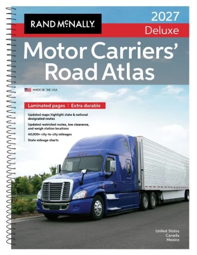 Rand McNally 2027 Deluxe Motor Carriers Road Atlas