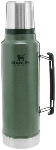 Stanley 1.5 Quart Classic Vacuum Thermos Bottle, Green