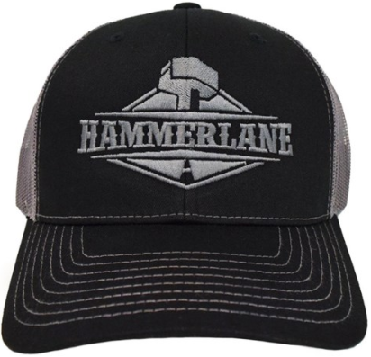 Hammerlane Trucker Cap, Char-Silver