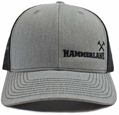 Hammerlane Cross Hammers Cap Grey & Black