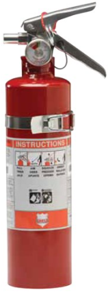 Shield 10B:C 2.5lb. Fire Extinguisher