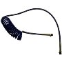 Globetech 15' Coiled Airline, 12" & 40" Leads, Blue
