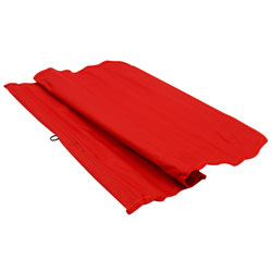 RoadPro 18" x 18" Red Log Haulers Flag w Metal Hanger