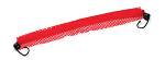 RoadPro 18" x 18" Red Mesh Warning Flag, Elastic Strap, J-Hook	