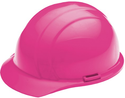 Americana 4 PT Safety Hat, Cap Style, Pink